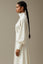 Elegant High-Collar Ivory Maxi Dress | Modest Gown | Modest fashion
