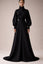 Elegant Beige Modest Maxi Dress for Women – High Neck Long Sleeve Minimalist Formal Gown