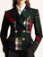 Women’s Plaid Patchwork Blazer Jacket Luxury Tartan Double Breasted Coat Vintage Inspired Office Blazer Elegant Statement Jacket