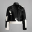 Women’s Genuine Cowhide Jacket – Western Cow Print Leather Jacket – Real Hair On Cowhide Coat – Vintage Cropped Leather Jacket