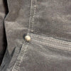 Women’s Grey Military Coat – Fitted Jacket, Y2K Style Designer Outerwear.