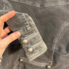 Women’s Grey Military Coat – Fitted Jacket, Y2K Style Designer Outerwear.