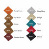 Women’s Brown Suede Jacket Handmade Goatskin Leather Button Front Coat for Winter Fashion